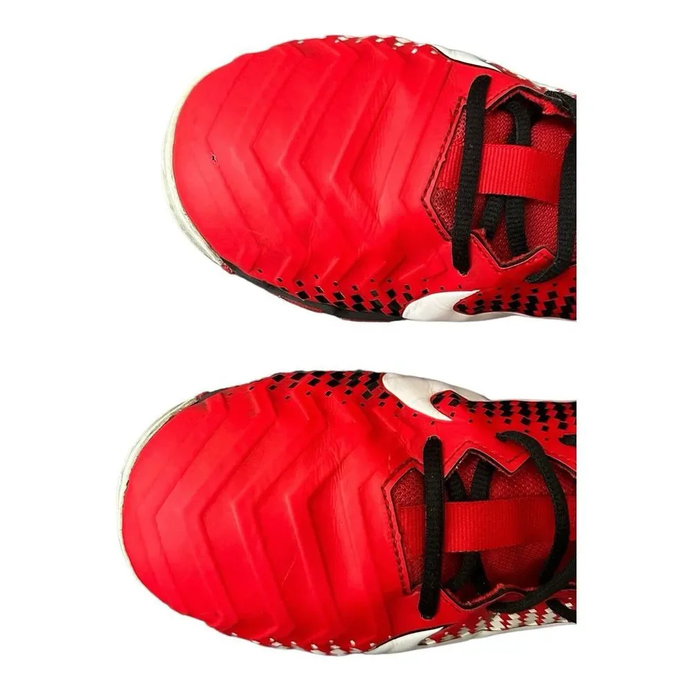 Nike Mens Alpha Menace 2 Shark AQ7653-001 Orange Football Cleats Shoes‎ Size 12